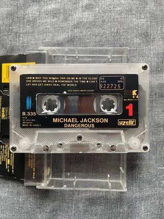 Casete Michael Jackson Dangerous