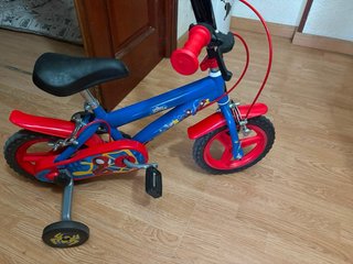 Bicicleta infantil Spiderman