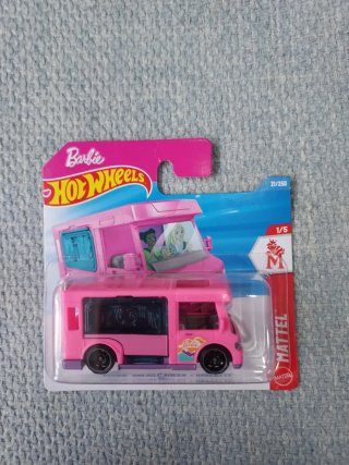 Hot Wheels Barbie Dream Camper: Set di 4 Veicoli