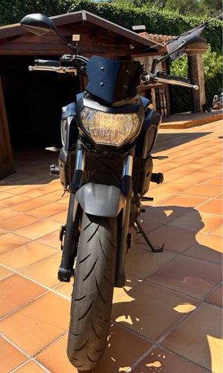 Yamaha MT-07 Negra