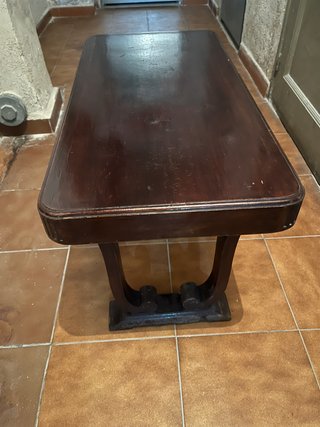 MESA MADERA LUJO - MEDIA ALTURA TAMAÑO MEDIANO