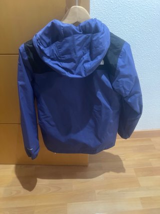 Chaqueta The North Face Azul y Negra para niñ@s