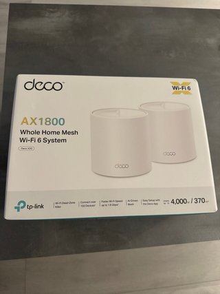 2 x TP-Link Deco X20 WiFi Mesh