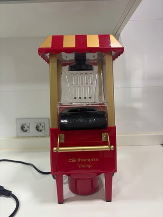 Palomitera Orbegozo Vintage Roja