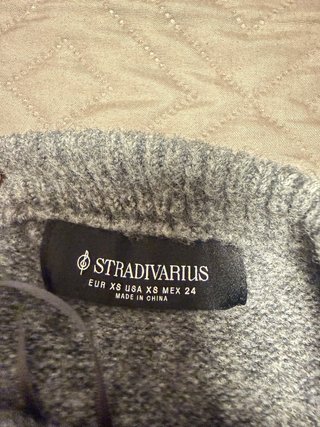 Jersey Gris Stradivarius Talla M