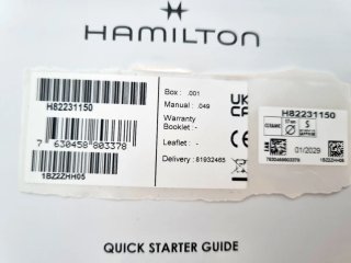 Reloj Hamilton Khaki Cuarzo Hombre