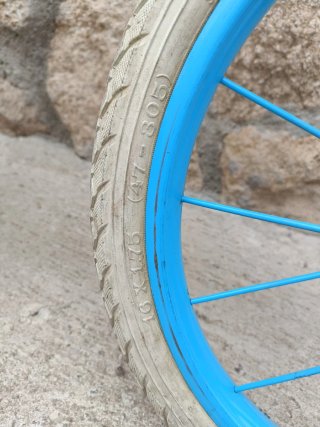 Bicicleta Frozen Niña Azul