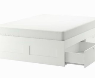 Estructura Cama IKEA BRIMNES 140x200 con 4 cajones