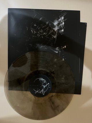 Vinile autografato Pyrex King of Dark