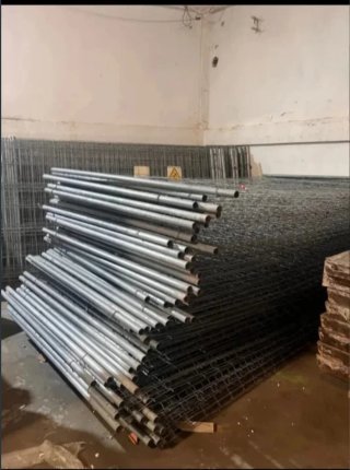 Vallas de obra metálicas