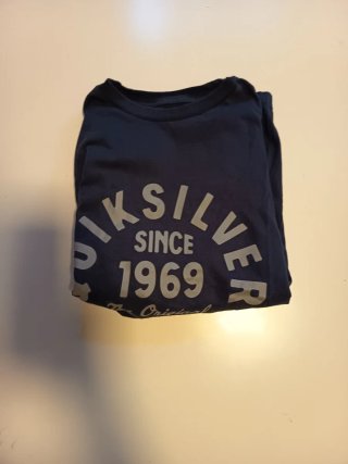 Camiseta Quiksilver Manga Larga Negra