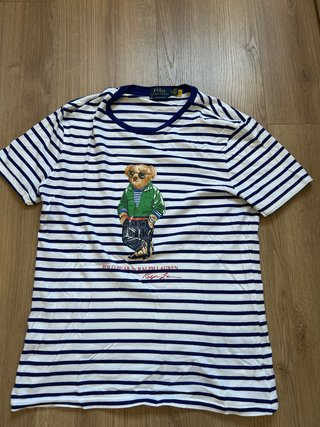 Camiseta Polo Ralph Lauren Rayas Oso.