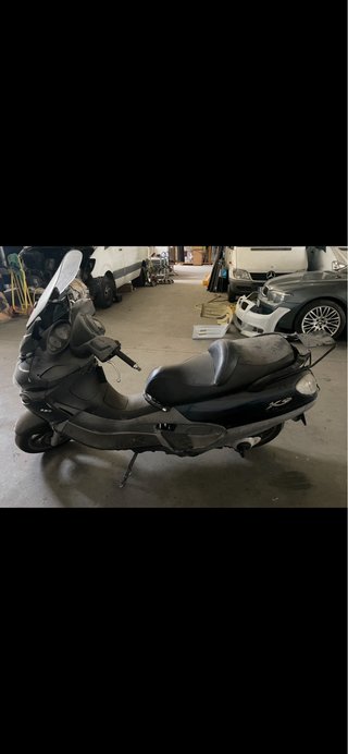 Piaggio X9 250cc Scooter Azul/Plata