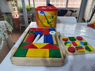 Juguetes de madera educativos