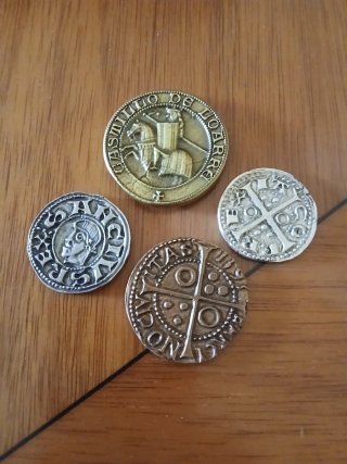 Reproducciones Monedas Antiguas (4 uds)