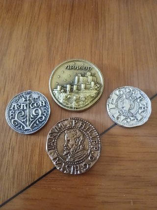 Reproducciones Monedas Antiguas (4 uds)