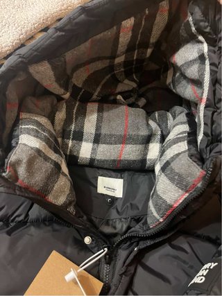 Piumino Burberry Nero