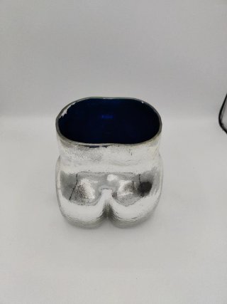 PIEZA ÚNICA Riedel Crystal brutalista años 70