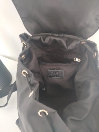 Mochila Parfois Negra Nylon