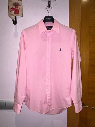 Camisa Polo Ralph Lauren Rosa Talla S