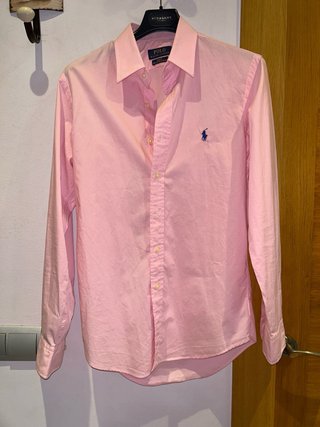 Camisa Polo Ralph Lauren Rosa Talla S
