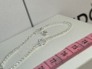 Pulsera Pandora Tennis Plata ajustable