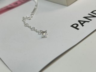 Pulsera Pandora Tennis Plata ajustable