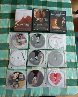 Lote 9 Películas DVD (Babel, Juno, Kill Bill, etc.