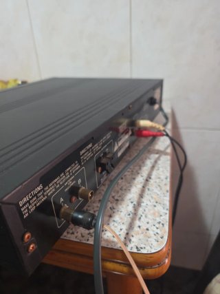Sintonizador PIONEER F-550RDS Negro