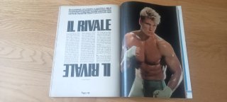 Revista italiana MAX sylvester Stallone
