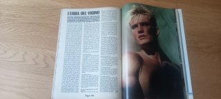 Revista italiana MAX sylvester Stallone