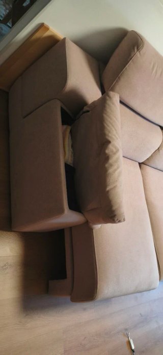 Sofá 270cm Abatible y Reclinable