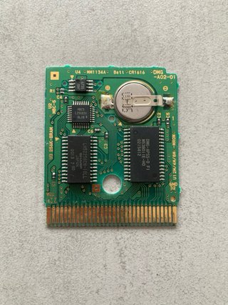 Pokémon Amarillo Game Boy Original-Guarda Partida