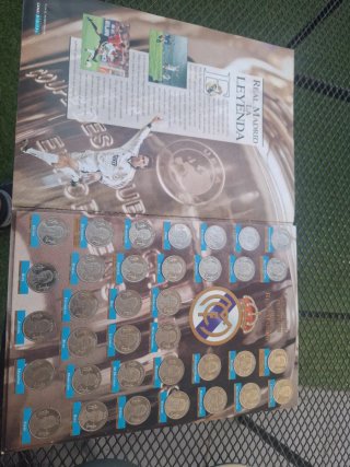 Colección Monedas Real Madrid Siglo XX y XXI