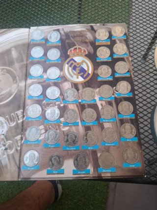 Colección Monedas Real Madrid Siglo XX y XXI