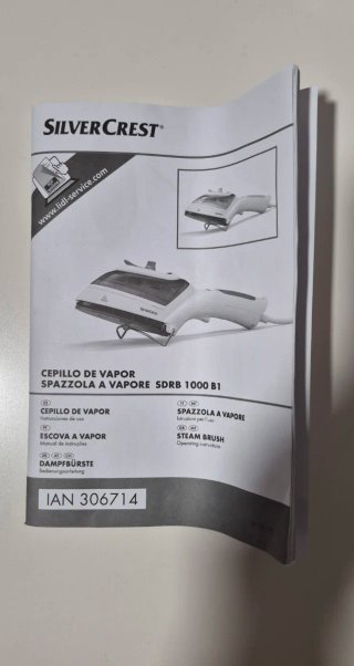 Plancha cepillo vapor SilverCrest 4 en 1 - 1000 W