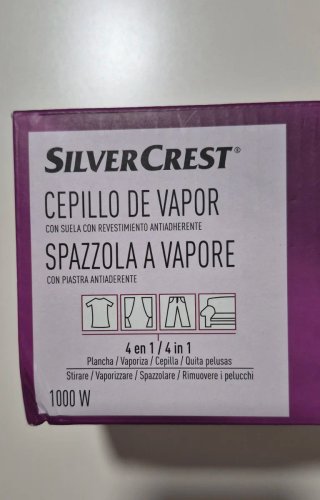 Plancha cepillo vapor SilverCrest 4 en 1 - 1000 W