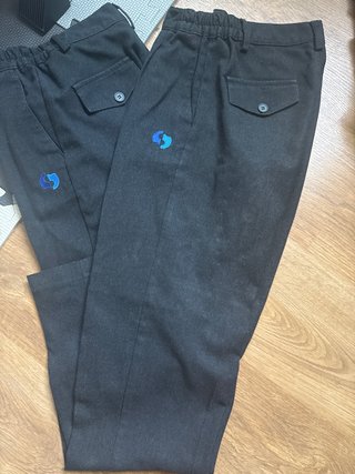 2 Pantalón uniforme colegio Salzillo Talla 14