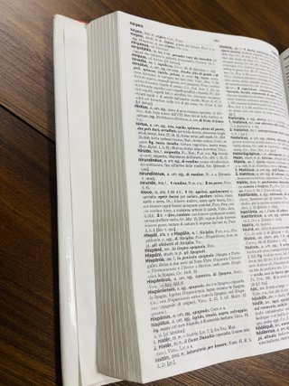 Vocabolario della lingua latina Latino - italia...