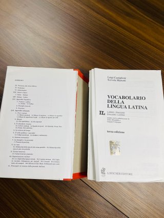 Vocabolario della lingua latina Latino - italia...