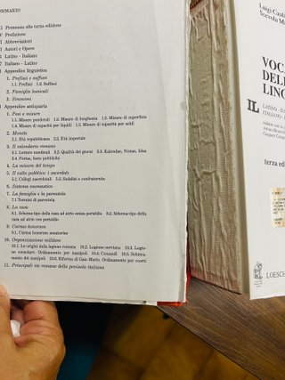Vocabolario della lingua latina Latino - italia...
