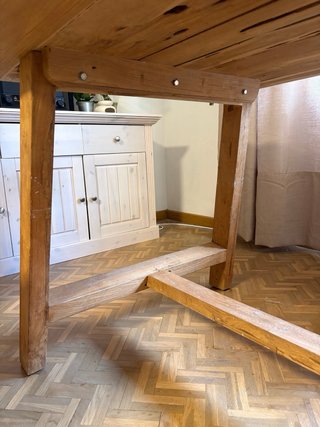 Tavolo da Pranzo in Legno Massello 180x90