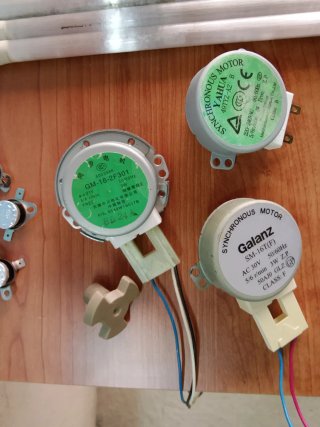 Despiece Microondas: Motores, Fusibles, Bombillas