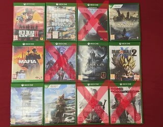 Lote 8 Giochi Xbox One