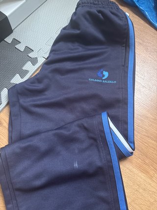 Pantalón chándal Colegio Salzillo azul