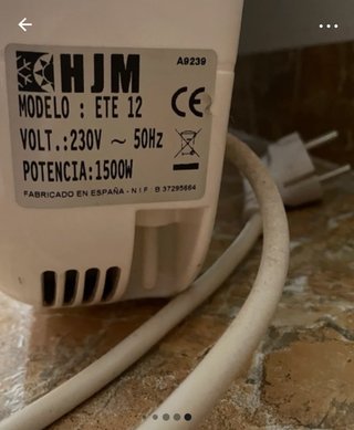 Set de Riadiador Eléctrico Bajo Consumo Luz Azul