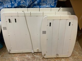 Set de Riadiador Eléctrico Bajo Consumo Luz Azul