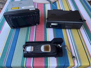 Radio Navegador Mercedes CLK W209 y Teléfono