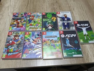Nintendo Switch + 9 Juegos
