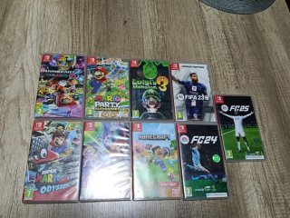 Nintendo Switch + 9 Juegos